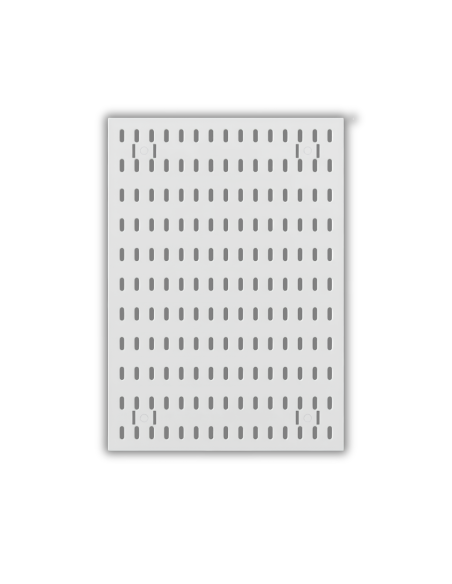 Pegboard blanc 42x30 cm – Fixation par chauffage ou vis - abidia Madagascar