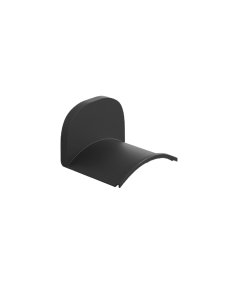 Support casque pegboard noir – crochet 7,5x6,8x5,5 cm - abidia Madagascar