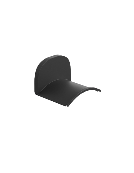 Support casque pegboard noir – crochet 7,5x6,8x5,5 cm - abidia Madagascar