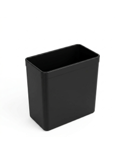 Boîte de Rangement noire pour Pegboard - Pot de Bureau 10x10x5.5cm - Abidia Madagascar