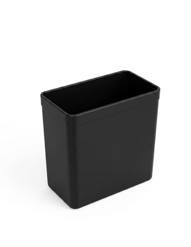 Boîte de Rangement noire pour Pegboard - Pot de Bureau 10x10x5.5cm - Abidia Madagascar