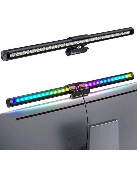 Monitor Lightbar RGB 44cm - Lampe Écran Anti-Reflet & Ambiance Gaming