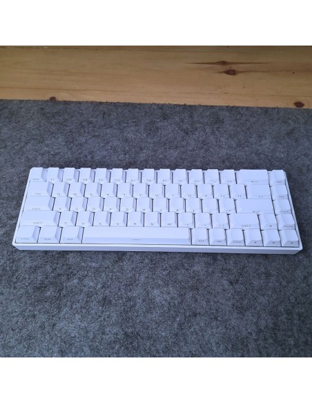 Clavier Mécanique TK68 White Side Carving – Mint Switch 5Pin | Compact 65% Gaming - abidia madagascar