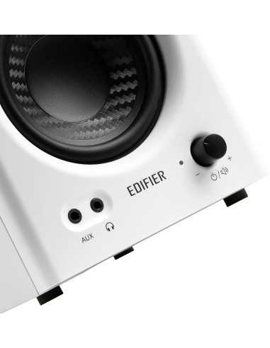 Edifier MR4 Blanc Enceintes de Monitoring Professionnelles 42W | Abidia Madagascar