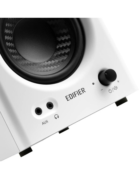 Edifier MR4 Blanc Enceintes de Monitoring Professionnelles 42W | Abidia Madagascar