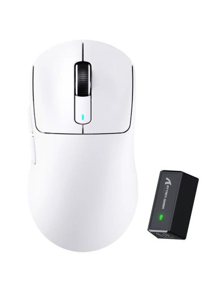 Souris Gaming Attack Shark X3 PRO White – Capteur PAW3395 & 8K Polling-Aibdia Madagascar