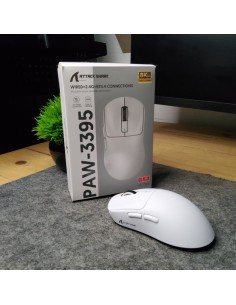 Souris Gaming Attack Shark X3 PRO White – Capteur PAW3395 & 8K Polling-Aibdia Madagascar 2