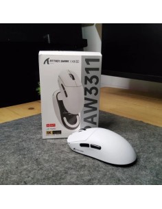 Souris Gaming Attack Shark X8 SE White – Ultra-Légère 55g & Capteur PAW3311-Abidia Madagascar 2