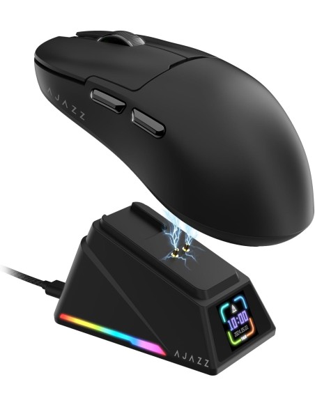 Souris Gaming AJAZZ AJ159 APEX Black – Capteur PAW3950 & 42K DPI-abidia madagascar