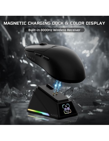 Souris Gaming AJAZZ AJ159 APEX Black – Capteur PAW3950 & 42K DPI-abidia madagascar