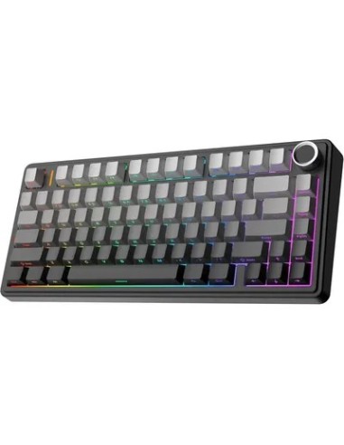 Clavier Mécanique AULA F75 Gradient Gray - Tri-Mode Gasket |Abidia Madagascar