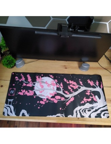Mousepad XXL 900x400x4 - cherry blossom-abidia madagscar