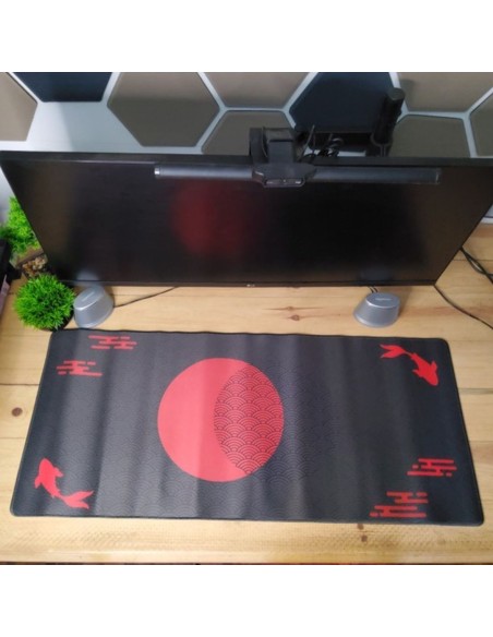 Mousepad XXL 900x400x4 - Japanese Koi Fish Desk Mat-abidia madagascar