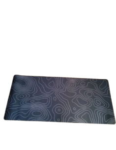 Mousepad XXL 900x400x4 - Topographique noir ligne mince-abidia madagascar