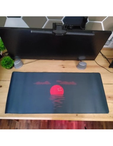 Mousepad XXL 900x400x4 - Crimson Sun-abidia madagascar