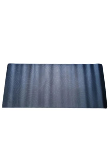 Mousepad XXL 900x400x4 - topographique mince noir marron-abidia madagascar