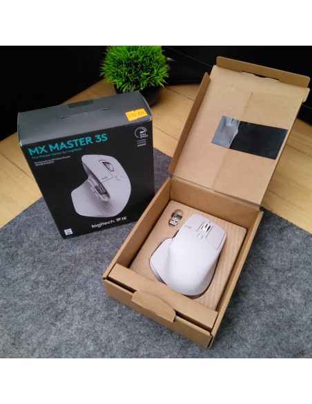 Souris Sans-Fil Logitech MX Master 3S Blanc | Abidia Madagascar