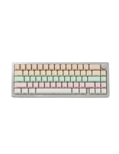 Clavier Alu XINMENG A66 Ice Cream- Sans-fil Tri-Mode 65% - Abidia Madagascar