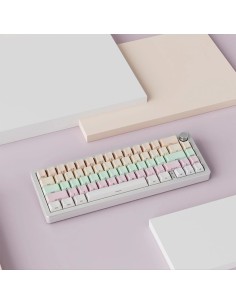 Clavier Alu XINMENG A66 Ice Cream- Sans-fil Tri-Mode 65% - Abidia Madagascar 2