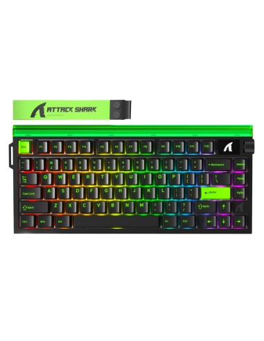 Clavier Magnétique Attack Shark R85HE Noir 8KHz Rapid Trigger | Abidia Madagascar