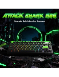 Clavier Magnétique Attack Shark R85HE Noir 8KHz Rapid Trigger | Abidia Madagascar 2