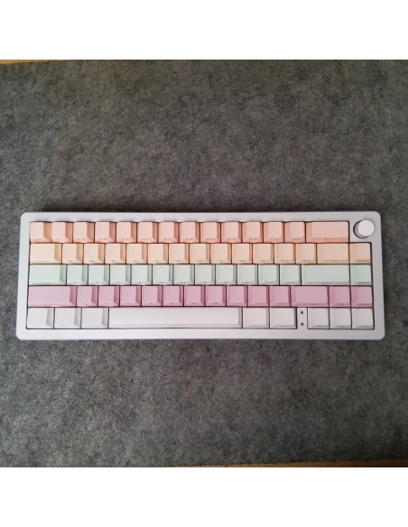 Clavier Alu XINMENG A66 Ice Cream- Sans-fil Tri-Mode 65% - Abidia Madagascar